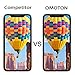 iPhone X 3D Full Coverage Screen Protector [2-Pack] - OMOTON [Tempered Glass] [Easy Installation] [High Responsivity] HD Screen Protector for Apple iPhone X/10
