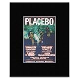 Brand New and Original PLACEBO - December 2013 Tour Matted Mini Poster - 13.5x10cm