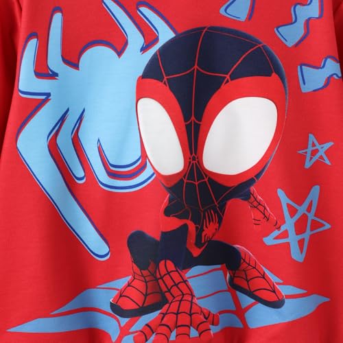 Marvel Avengers Spiderman Iron Man Captain America Venom Boy Girl Hoodie Graphic Sweatshirt Lightweight Cloth Pullover 2-9Y3