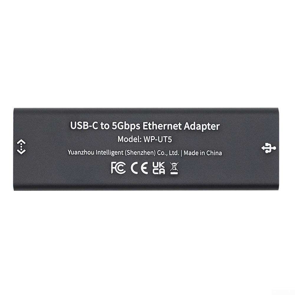 Adattatore Ethernet da USB 3.2 a 5GbE, chip Realtek RTL8157, scheda di rete ad alta velocità da 5 Gbps per 11, per Mac, cavo diviso con A-C e C-C