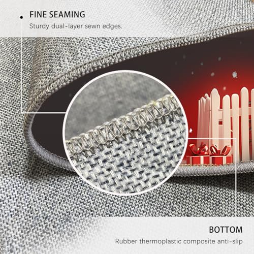 Tapis de sol antidérapant Noël lavable pour éviter les glissades - 7
