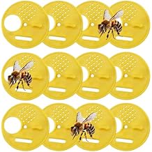 Beehive Entrance Gates Set, 12 - Piece Plastic Beehive Nuc Box Gates, Swarm Trap Beekeeping Accessories,Beekeeping Equipment Beehive Tool Beekeeper Tool