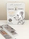 Queen Honey Organic Honey 24 Single Serve Packets