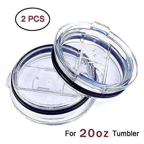 2 Lids for Yeti Old Lids, 20 & 10oz Splash Proof Spill Resistant