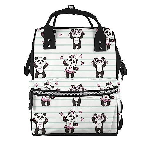 Sac à dos ordinateur portable pandas pour vos trajets quotidiens et voyages