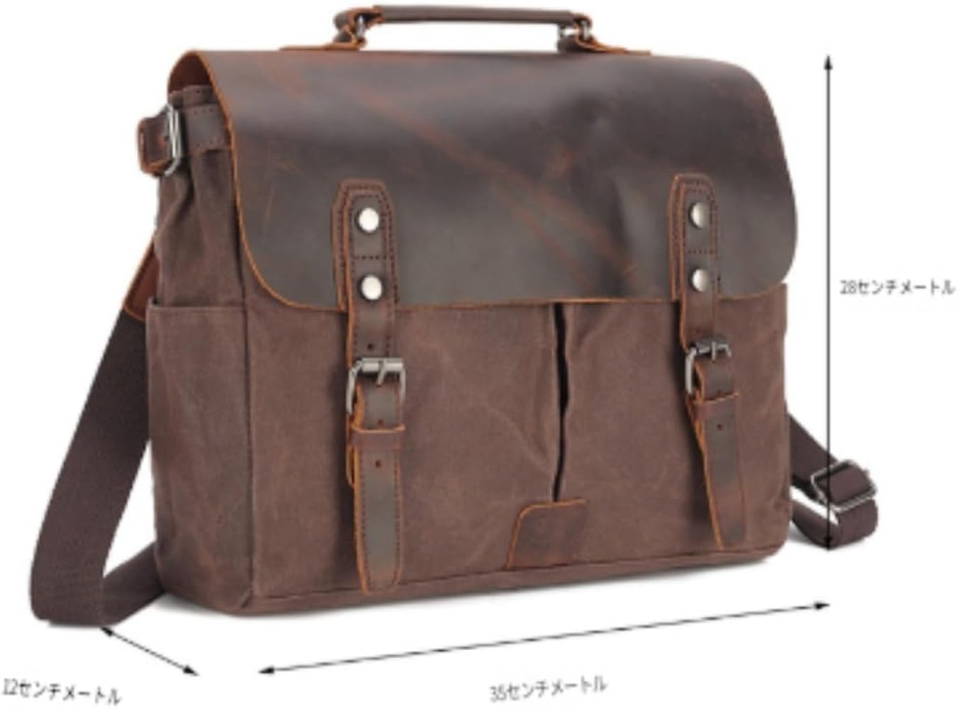 Amazon.co.jp: [MONSENELL] メンズ レトロワックスキャンバス