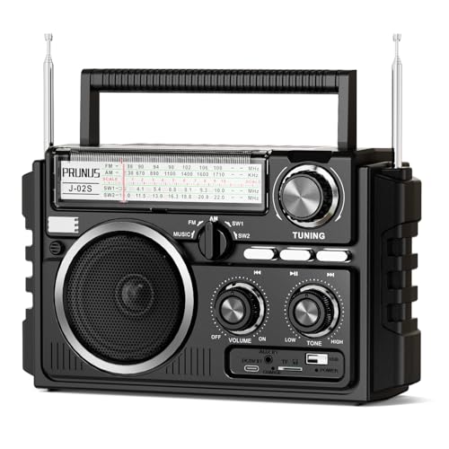 PRUNUS J-02 Radio de Survie AM/FM/SW...