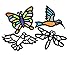 Roylco Flying Sun Catcher Frames, 24/Pack