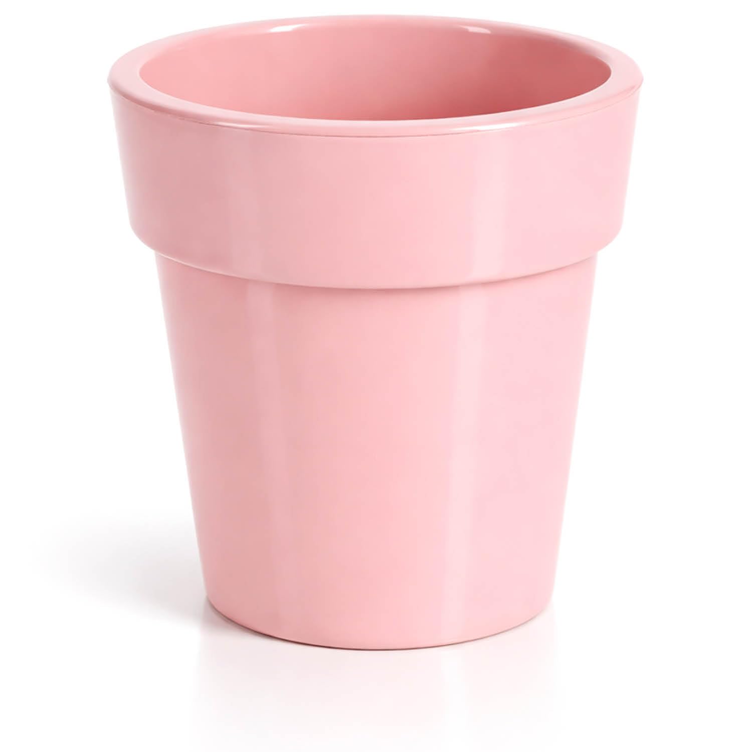 com-four® 12 x 3 doniczki plastikowe Ø 12 cm, oslonki w modnych | doniczki na ziola do domu - na balkon i do ogrodu