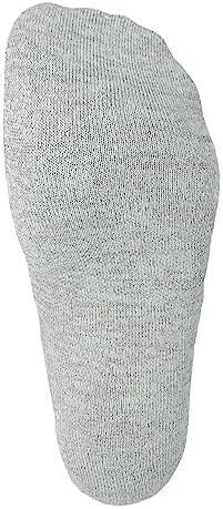 TRU47 Grounding & Earthing Products | Grounding Socks | Socks Made With 99.99% Pure Silver Thread, Low Cut, M