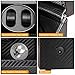 Gifort Caja de Relojes Automaticos Estuche para 2 Relojes, Watch Winder de...