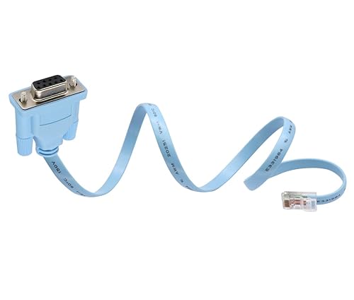 Miniatura 10 de QiCheng&LYS Cable de consola USB 2.0 con chip FTDI, cable de consola USB a RJ45 para enrutadoresWindows 7,8Switches (USB 6 pies 5.9 ft)