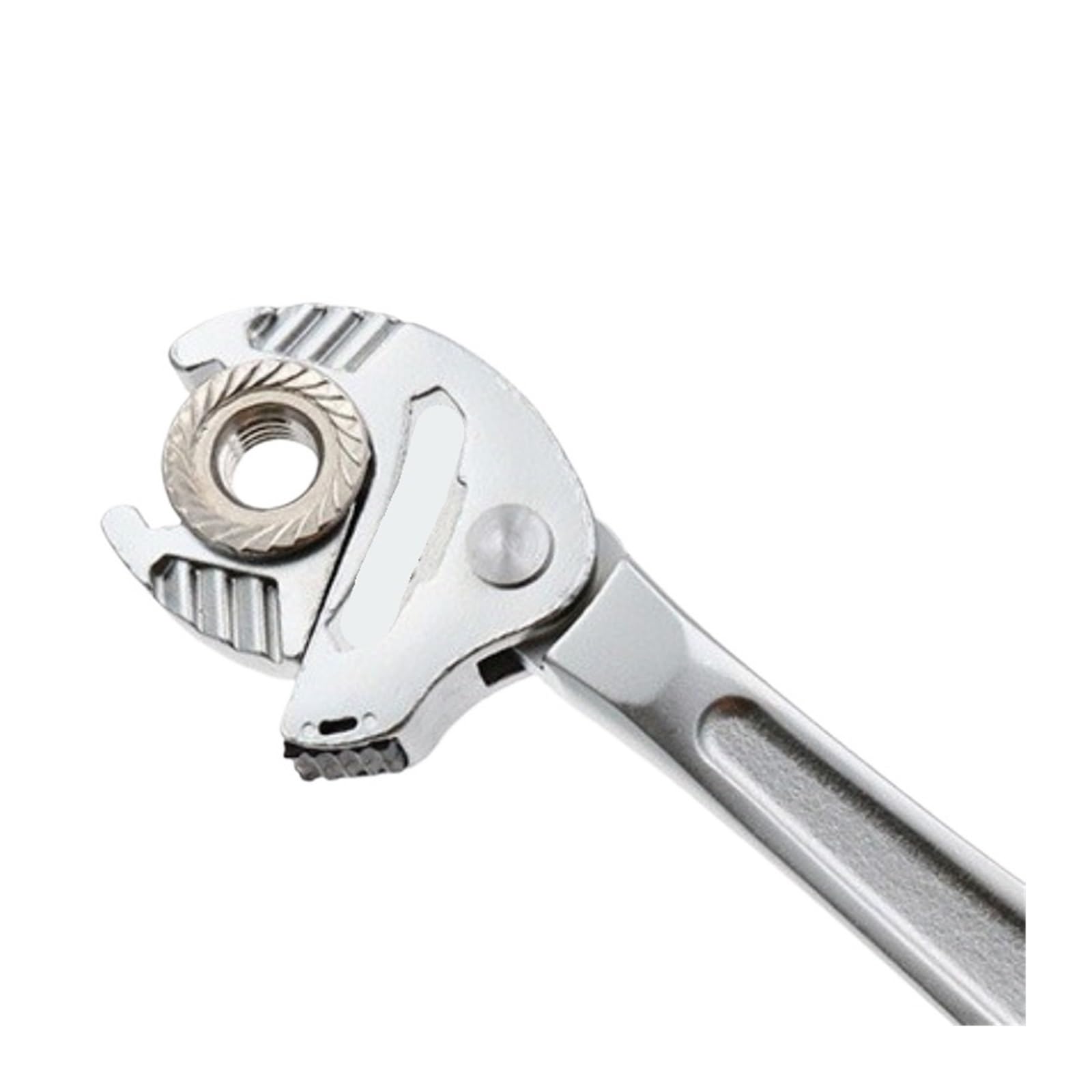 Wjiayao S Crab Claw Wrench Heavy Duty Industrial Crab Claw Wrench Elf Adjusting Ratchet Wide Jaw Tool For Automotive Piping Manufacturing(S)