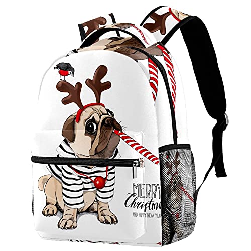 Sac à dos voyage carlin Noël pour campus scolaire fille garçon
