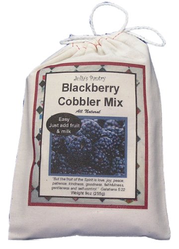 Blackberry Cobbler Mix, 9oz Cloth Gift Bag
