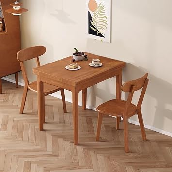 Table and Chairs Set Indoor Dining Set Solid Wood Dining Table Restaurant Dining Set Modern Dining Room Furniture SetTable + Chair X2