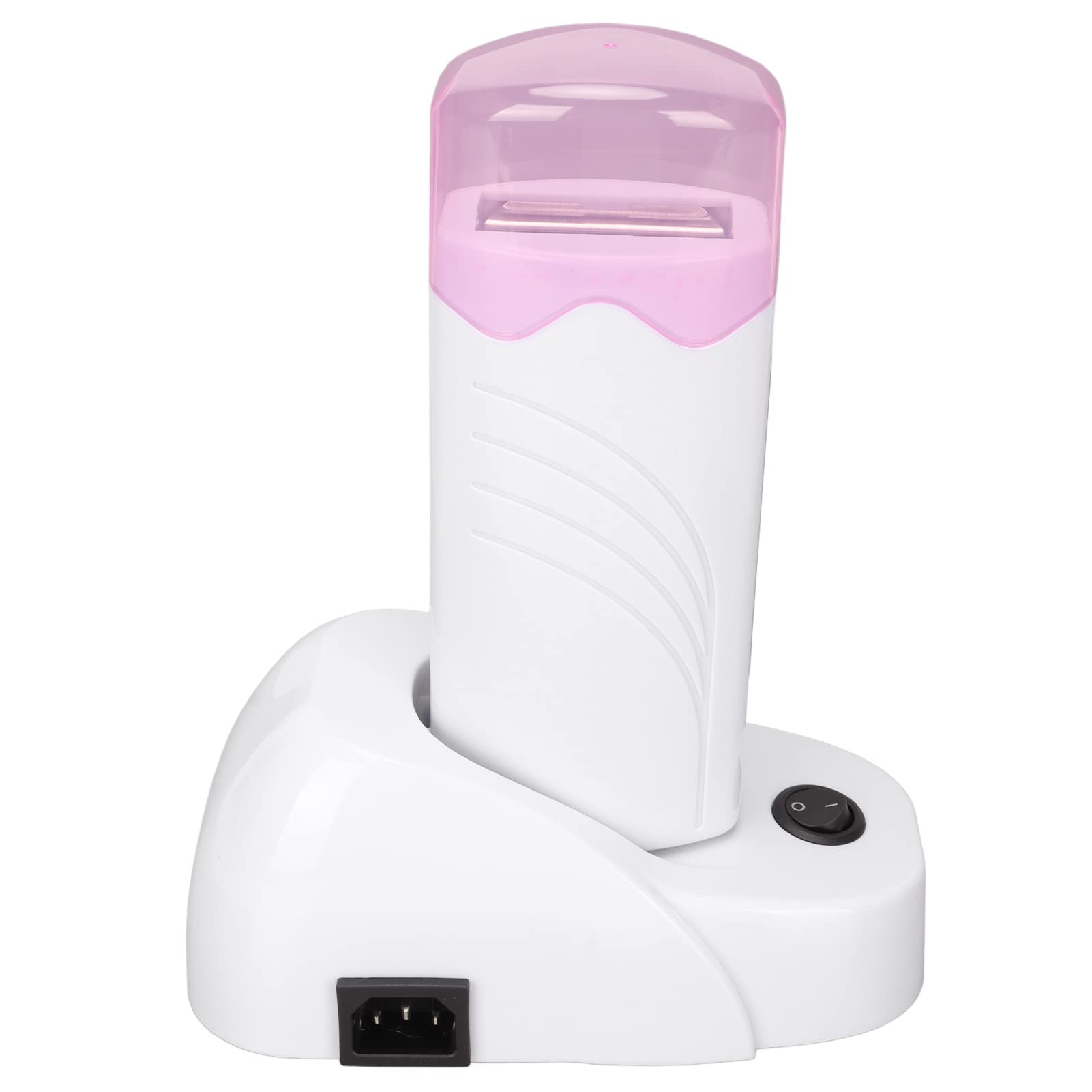 Roll On Wax Warmer Maszyna do Podgrzewania Wosku, PrzenośNe UrząDzenie do Depilacji Woskiem z Rolką do Depilacji z Podstawą Grzejną