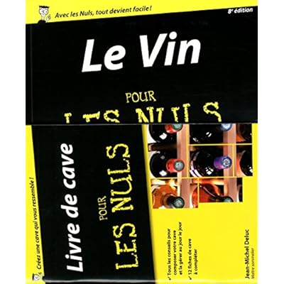 Le Vin Pour les Nuls 8ed + Livre de cave