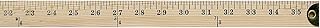 Yardstick 36"-W/Metal Ends