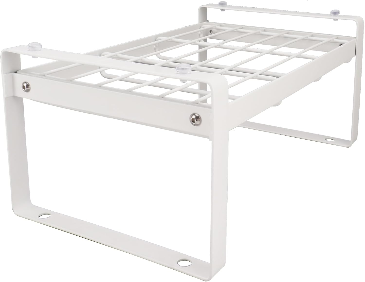 Cabinet Water Bottle Storage, Multifunctional Design Durable and Reliable Iron Space Saving Water Bottle Organizer for Kitchen Countertop Fridge