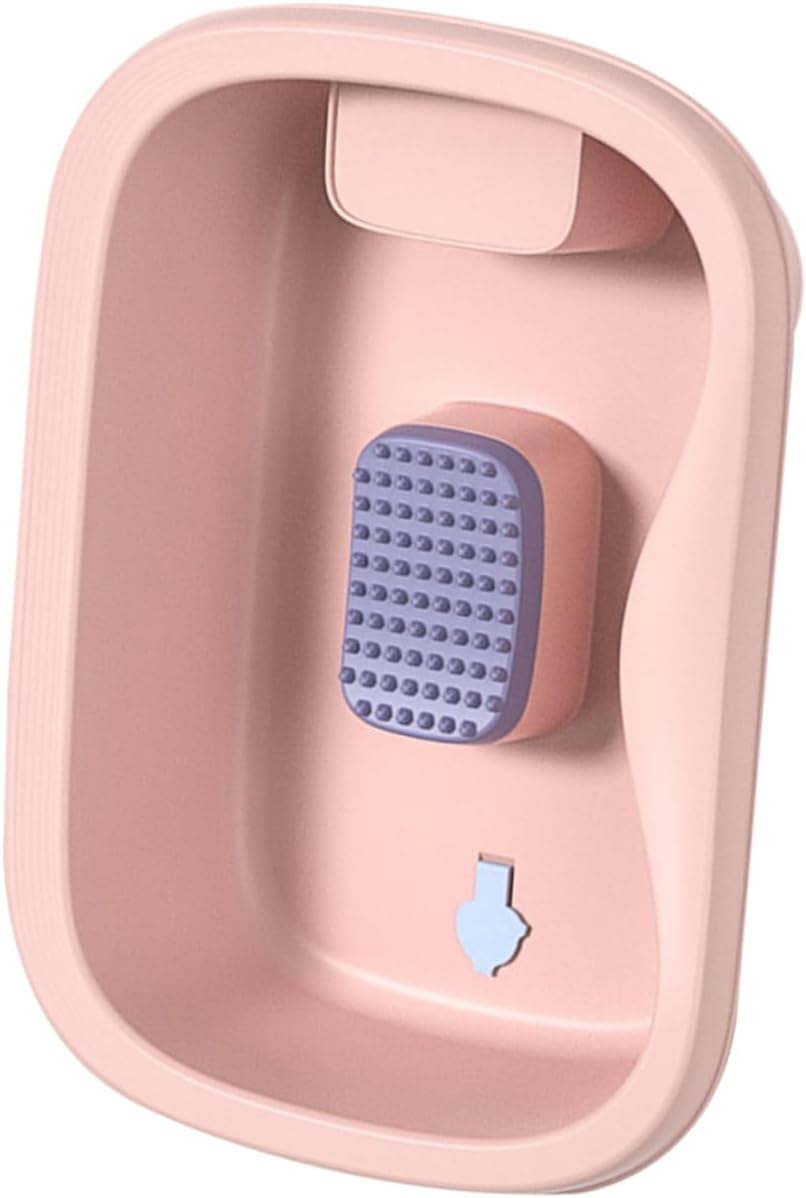 PartyKindom Ergonomic Hair Washing Tray for Elderly Portable Shampoo Bowl for Home Use