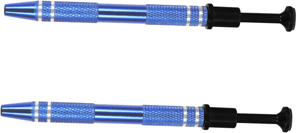 2 Pcs Ic Chip Picker and Grabber Tools for Electronic Component Extraction, Precision Chip up Tools for Electricians, Suitable for Circuit Board and Soldering Repair