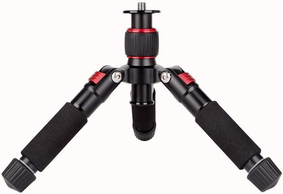 Compact Portable Camera Tripod Lightweight Travel Aluminum Tripod 360-degree Ball Head Smartphone Phone Holder Storage Stand Suitable for Home use.