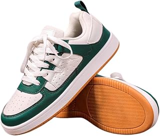 Women Flat Breathable Running Shoes Thick Sole Shock Absorption Non Slip