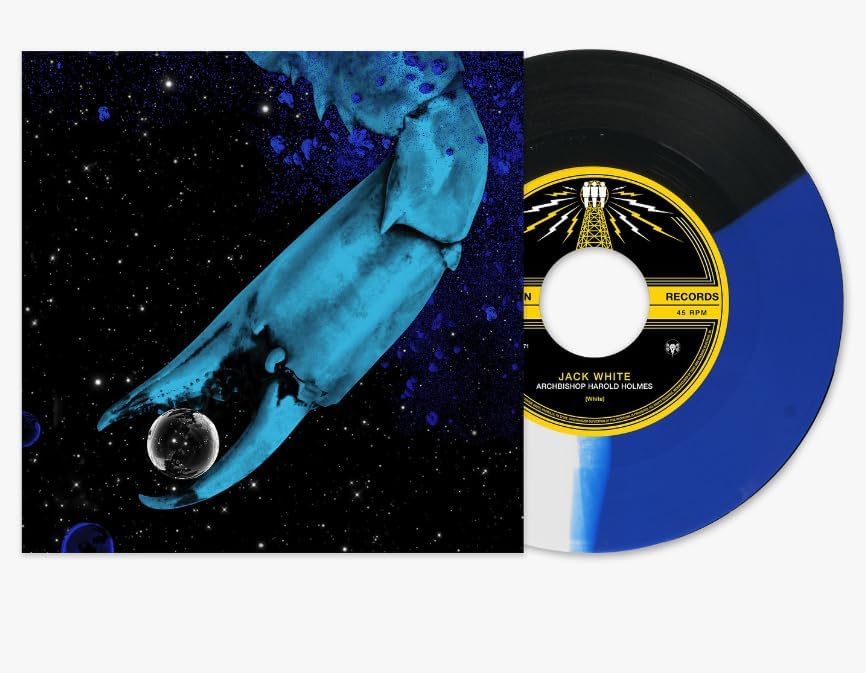 Archbishop Harold Holmes Tri-Color Third Man Exclusive Vinyl Record por Jack White — capa do álbum