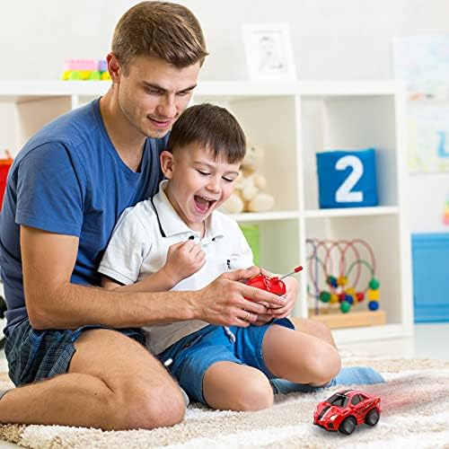 Toys for 2 3 4 5 Year Old Boys Girls, Remote Control Cars for Kids Toys Age 2-5, RC Car Toddler Toys Age 2-4, Toys Cars for 2 3 4 Year Old Boys, Birthday Gifts for 2-5 Year Old Boy Girl, Red