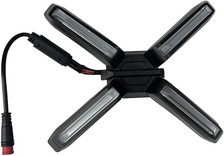 HUTBUVEAW 4W X-förmiger Scheinwerfer for Ninebot ZT3 Pro – Superhelles