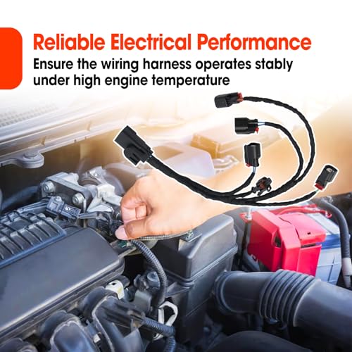 HAR001R Right Fuel Injector Rail Wiring Harness Replace 12710481 12729464 12656013 Fit for Chevrolet Chevy Cadillac GMC 5.3L 6.0L 6.2L 6.6L V8 Engine by vierzweites - Used condition - Image 3