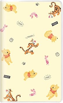 Amazon カミオジャパン ディズニー くまのプーさん 手帳 22年 マンスリー ファミリー手帳 21年 10月始まり 手帳 文房具 オフィス用品