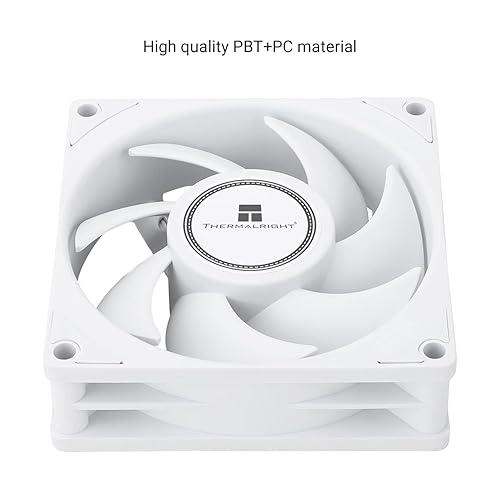 Miniatura 5 de Thermalright TL-B8W - Ventilador de CPU para computadora ventilador silencioso de 4 pines ventilador silencioso de 3150in velocidad de 2200 rpm