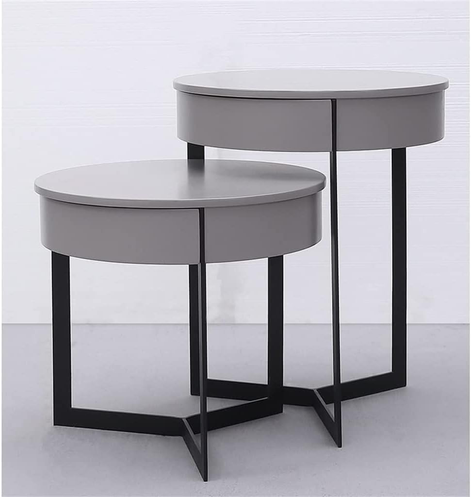 Side Table/End Table,BedIron Art Minimalist Bedroom Furniture Small Apartment Locker
