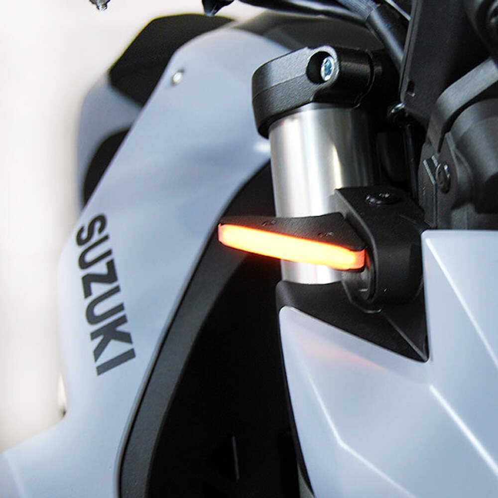 New Rage Cycles Front Turn Signals Compatible With Suzuki GSX-8S (2023 - Present) GSX-8R