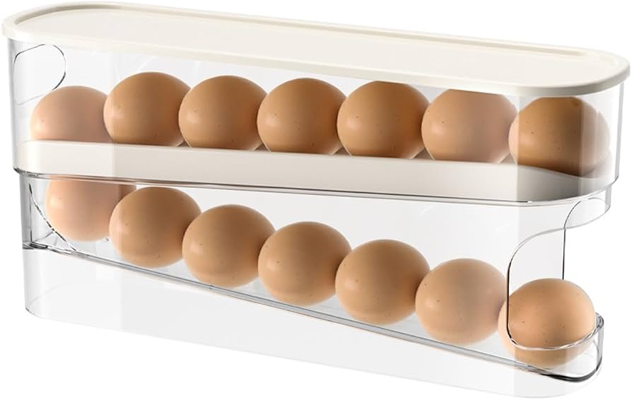 angeschnittene zwiebeln aufbewahren Zwiebel Aufbewahrung & Knoblauch Aufbewahrung [2er Set - Stapelbar