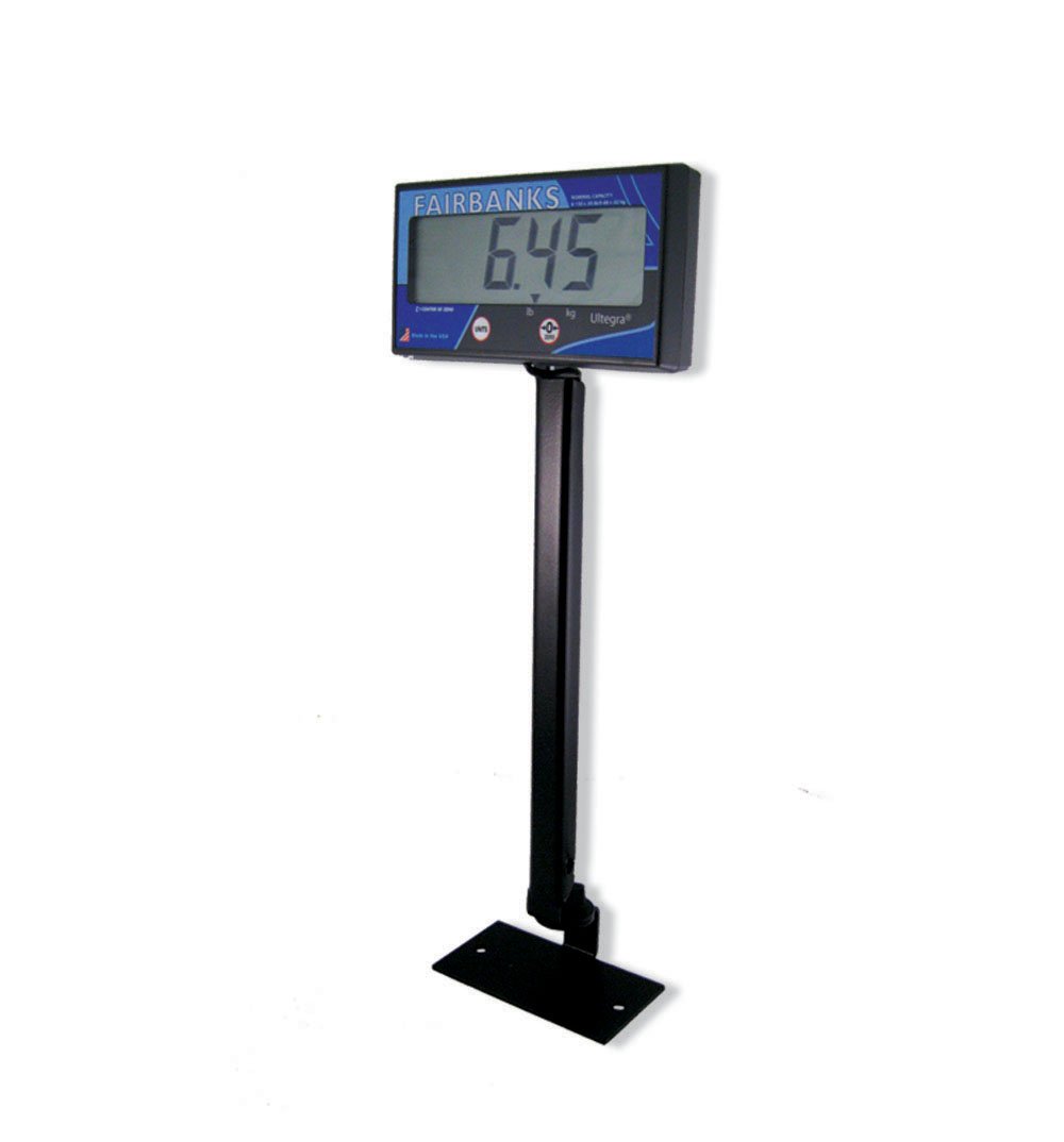 Fairbanks Scales 20301 Ultegra 1520 Remote Display Pillar, 18" Height, Black