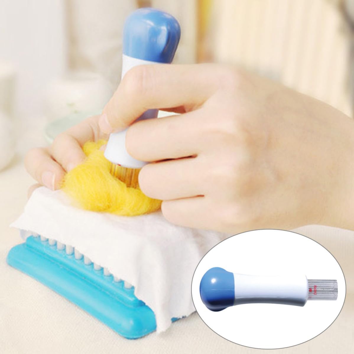 Kisangel Needle Felting Supplies Beginner Kit with 7 Needles