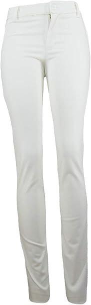 KAREN MEDICAL FASHION Pantalón Médico Blanco para Dama Base ajustada,  entubado - stretch para Estudiantes de Medicina