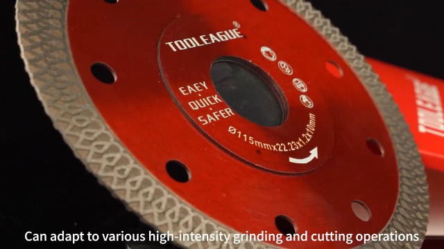 Image of TOOLEAGUE 4-1 /2 Inch Diamond Saw Blade, Super Thin Tile Cutting Disc, 3 Pcs | Diamond Cutting Wheel for Cutting Porcelain Tile Granite Marbles, Both Dry and Wet Cutting are Acceptable