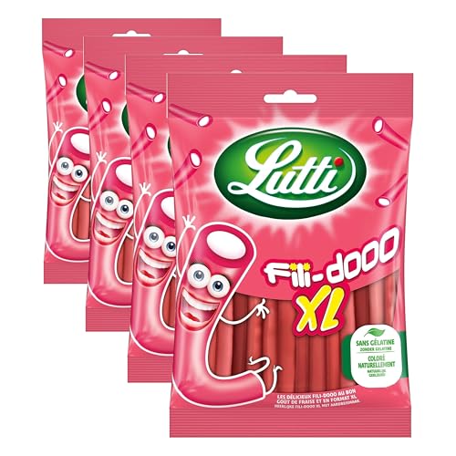 Bonbons Gélifiés Lutti MO3116740037088 – Sachet de 180g, Goût Fraise - vue 5