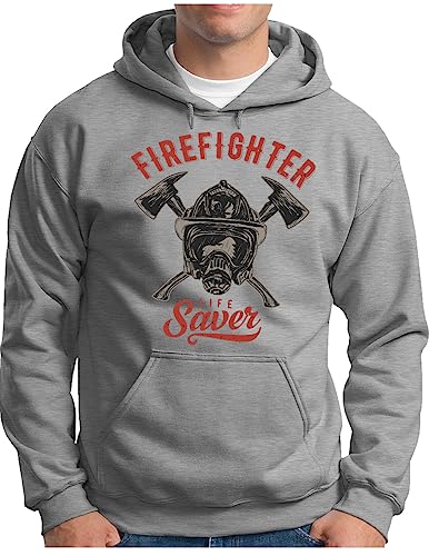 Sweat à capuche homme OM3 Firefighter idéal pour les moments de détente