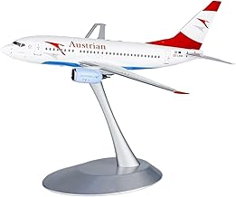 Replica Aircraft Models 15CM for Austrian Airlines B737-600 OE-LNM Desktop Display Metal Model 1:200 Scale Diecast Aircraft Replica Miniature Airplane Model