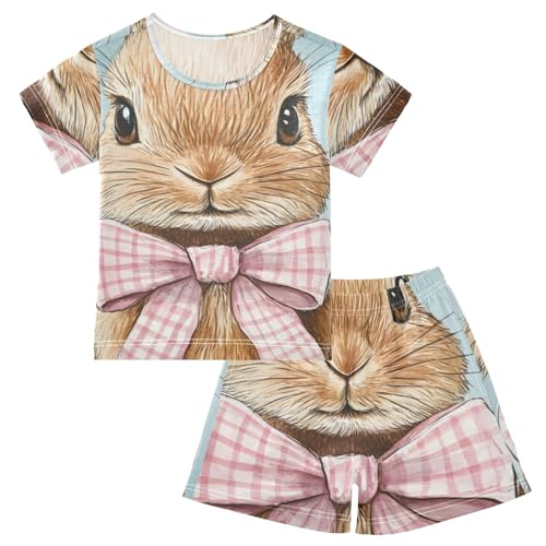 Summer Pajama Set Easter (33), Short Sleeve Sleepwear Nightwear