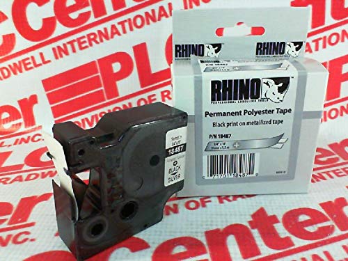 Dymo Ruban polyester metal pour Rhino 4200 6000 - vue 3
