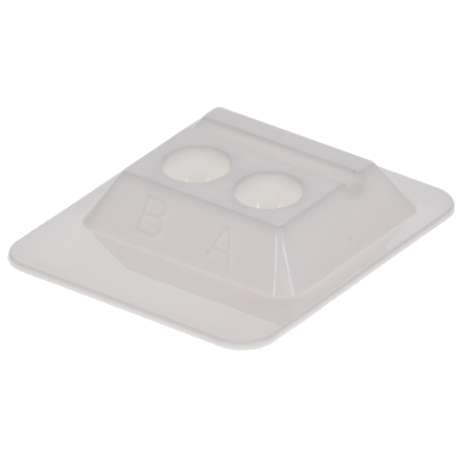 Plasdent 900MW(B)-2 Bondwell Dental Mixing Wells 2-Well White 500/Pk