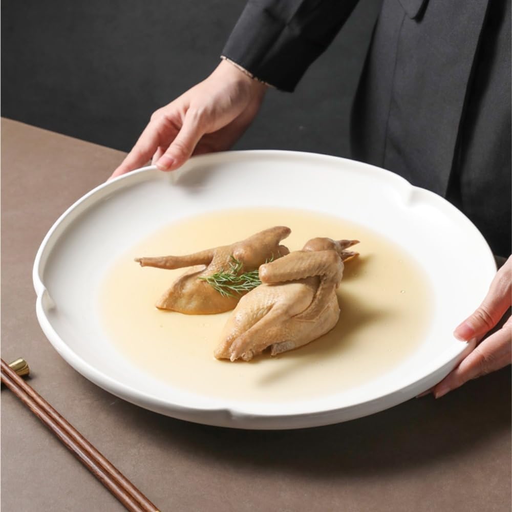 Speiseteller, Hitzebeständige Platten for Hotels & Privathaushalte(14inch)