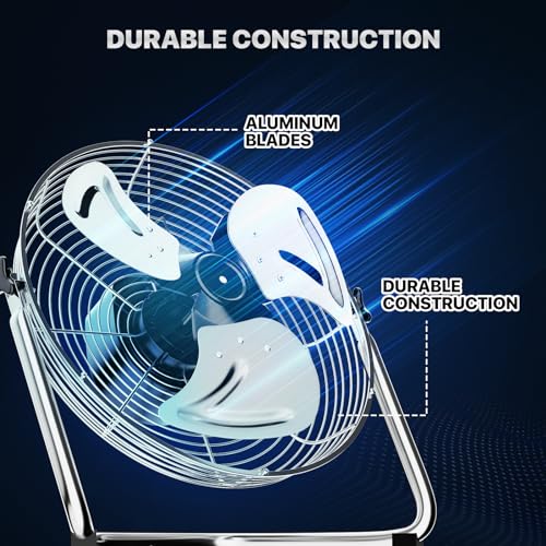 Mollie A56-FF-001-14-CH 16.5 Inch High Velocity Floor Fan thumb #5