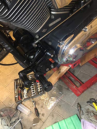 Tarazon Polished Forward Controls Footpegs For Harley Softail Fxst Fxstc Fxstd Fxsts Flstn Flstf 2000-2017 #TOP6